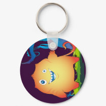 Kittybeast Heads Home keychains by Gallery_Bizarre Kittybeast Heads Home keychains