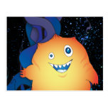 Kittybeast in Bio-Luminescent Tree Post Cards
