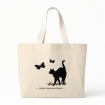 Kittys Are Free - Black - bags