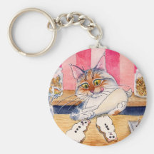 Kitty's bakery and sweets keychain