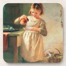 Kitty's Breakfast Coasters