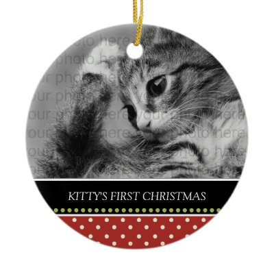 Kitty&#39;s First Christmas Keepsake Ornaments