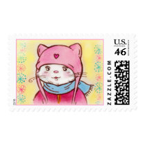 Kitty's Greetings postage by ShouShou Kitty's Greetings postage