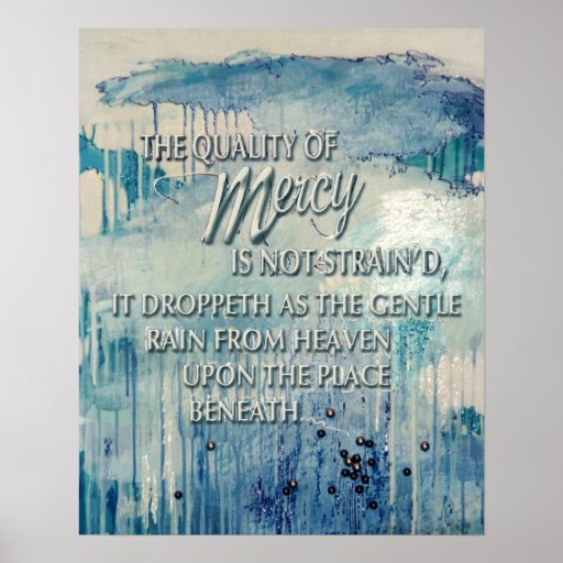 KIW Sparks: The Quality of Mercy Print