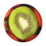 Kiwi and Strawberry magnets