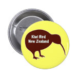 Kiwi Bird - New Zealand Button