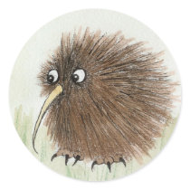 Kiwi Bird Round Sticker