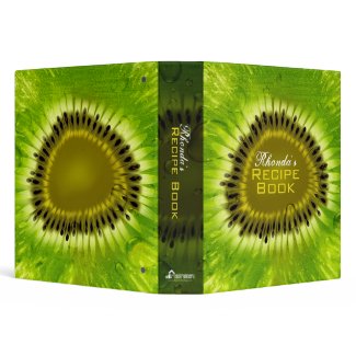 Kiwi Blend 1.5 Inch Recipe Binder binder