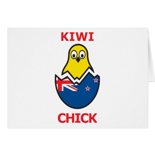 Kiwi Chick Card