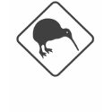 Kiwi Crossing Sign Womens Baby Doll T Shirt shirt