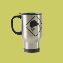 Kiwi Crossing Stainless Steel Travel Mug NZ