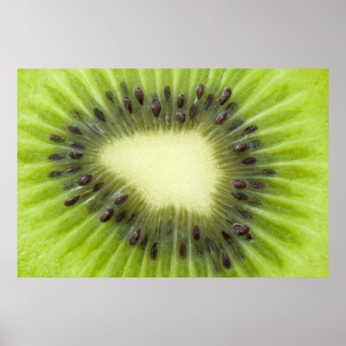 Kiwi fruit. print