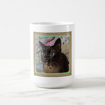 Kiwi in a Box, series 1, pose 1, bright green Mug