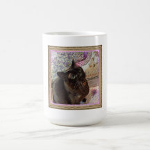 Kiwi in a Box, series 1, pose 2, pink Coffee Mug
