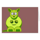 Kiwi Kangaroo Greeting Cards
