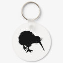 Kiwi Silhouette keychains