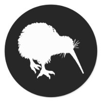 Kiwi Silhouette stickers