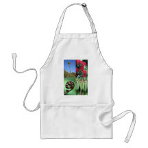 Kiwiana New Zealand native flora Aprons