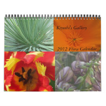 Kiyoshi's Gallery 2012 Flora Calendar