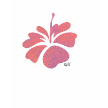 KJW original Kids Tshirt Hibiscus line