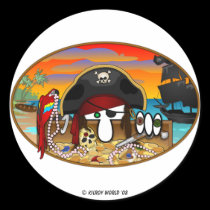 KK Pirate Sticker