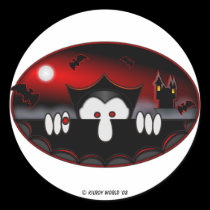 KK Vampire Sticker by kilroyworld KK Vampire Sticker