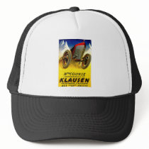 Klausen Race ~ Vintage Automobile Ad Hats