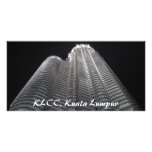 KLCC Kuala Lumpur photocard Photo Greeting Card