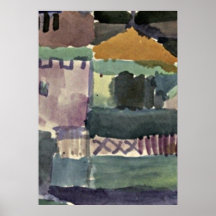 Klee: In the Houses of St. Germain Poster