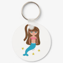 KLeigh the Mermaid Keychain by KirstenEdwards KLeigh the Mermaid Keychain