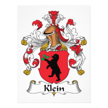 Klein Family Crest Custom Announcements