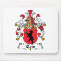 Klein Family Crest mousepads