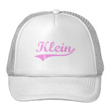 Klein Last Name Classic Style Hat