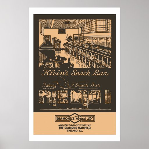 Klein' S Snack bar Bar Print