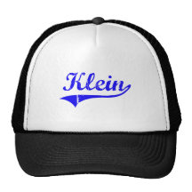 Klein Surname Classic Style Hats
