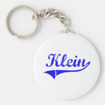 Klein Surname Classic Style Key Chain