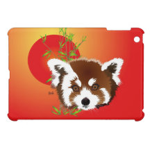 Kleiner Panda (Ailurus fulgens) iPad Mini Hülle
