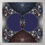 Kleinian Marble Inlay IV Posters