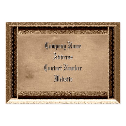 Kleinmore Bailey  Victorian  Customizable Business Cards (back side)