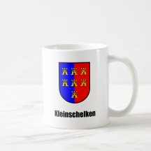 Kleinschelken seven-citizen Saxonia coat of arms Mugs