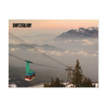 Klewenalp Switzerland Ski Resort Swiss Alp Sunset