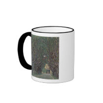Klimt - Avenue in Schloss Kammer Park Mug by MyOtherPlanet Klimt - Avenue in Schloss Kammer Park Mug