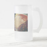 Klimt_Danae Frosted Glass Beer Mug