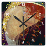 Klimt “Danae” Square Wall Clock