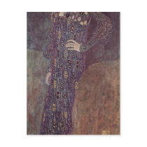 Klimt, Gustav Portr?t der Emilie Fl?ge 1902 Techni Postcard
