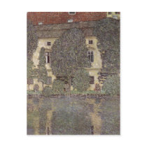 Klimt, Gustav Schlo? Kammer am Attersee 1910 Techn Post Cards