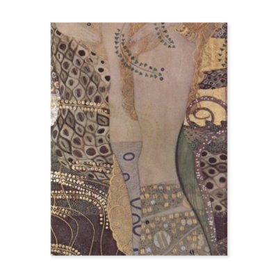 Klimt, Gustav Wasserschlangen I (Freundinnen I) Th Postcards by rahulbiswas