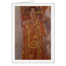 Klimt - Hygeia Greeting Cards