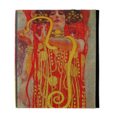Klimt Medicine Hygieia Art case iPad Folio Cover
