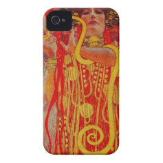 Klimt Medicine Hygieia Art iPhone case iPhone 4 Cases